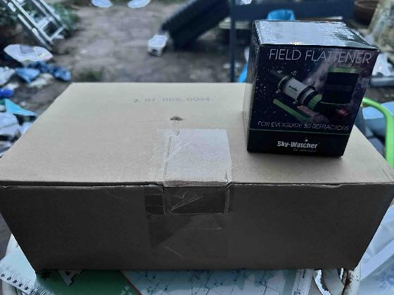 Skywatcher lunette guidage Evoguide 50 ED V2 + Accessoires + Flattener SW