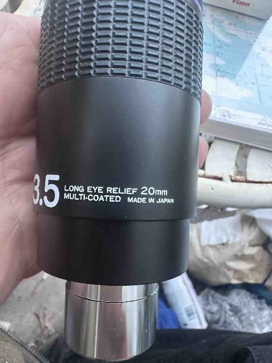  oculaire Lanthanum Vixen LVW 3,5 mm Made in Japan RARE