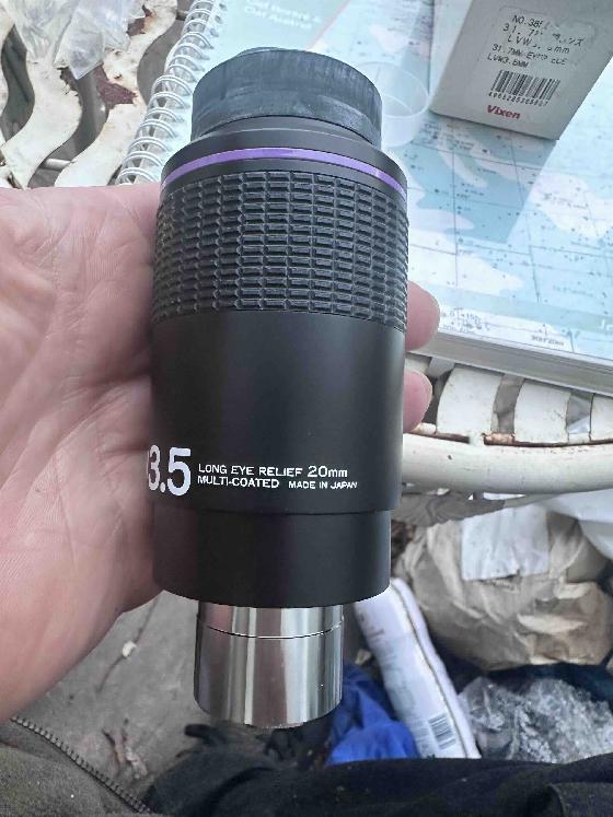  oculaire Lanthanum Vixen LVW 3,5 mm Made in Japan RARE