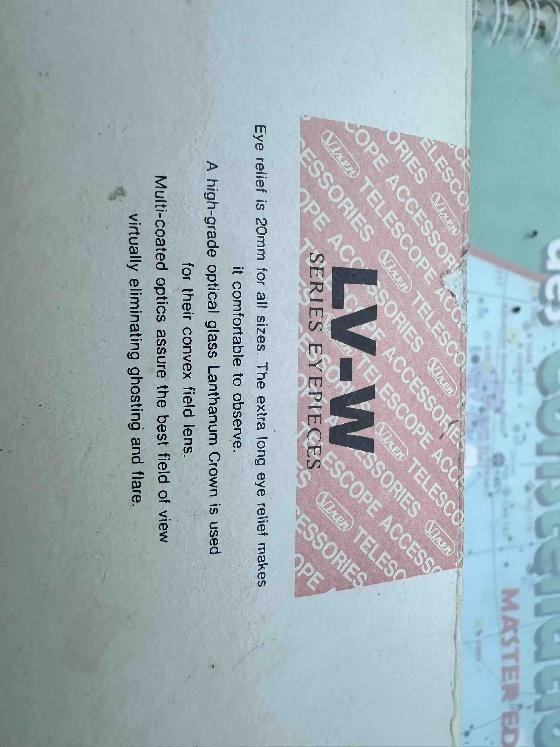  oculaire Lanthanum Vixen LVW 3,5 mm Made in Japan RARE