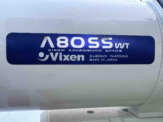 VIXEN Setup A80SS F5 Made in Japan à - 57%