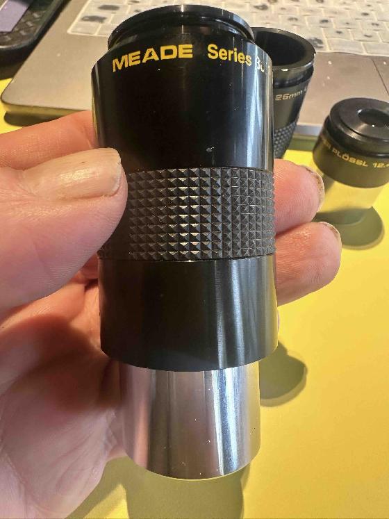 Meade 4000 Super Plossl Smoothy 40mm 26mm 12,4mm Made in Japan