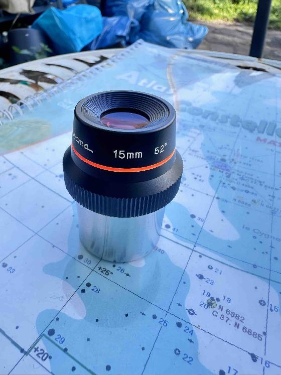 MASUYAMA Eyepiece 15mm 52° 1,25" Made in Japan - very RARE