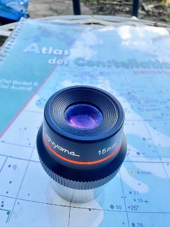 MASUYAMA Eyepiece 15mm 52° 1,25" Made in Japan - very RARE