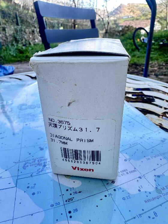 RC VIXEN à prisme lourd Zeiss 1.25" Neuf Made in Japan