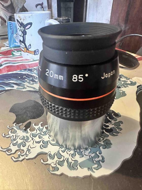 MASUYAMA Eyepiece 20mm 85° 2" Made in Japan