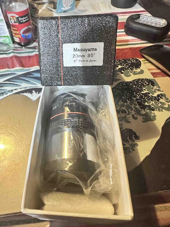 MASUYAMA Eyepiece 20mm 85° 2" Made in Japan