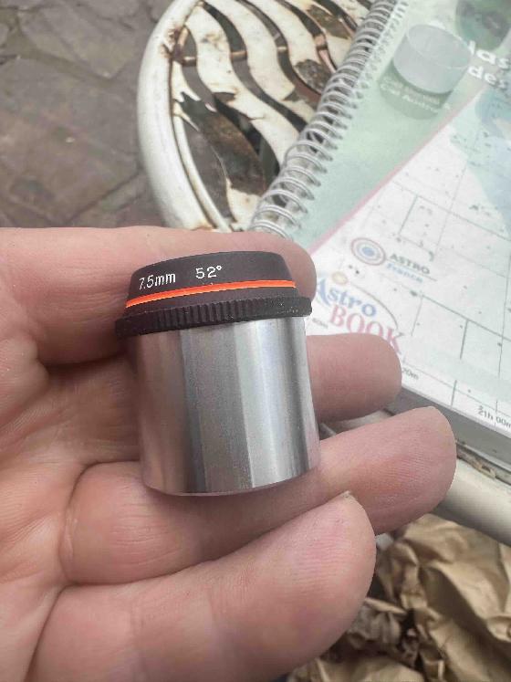 MASUYAMA 2 oculaires 7,5mm 15mm 52° 1,25" Made in Japan