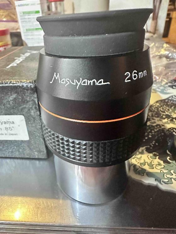 MASUYAMA Eyepiece 26mm 85° 2" Made in Japan