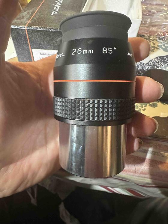 MASUYAMA Eyepiece 26mm 85° 2" Made in Japan