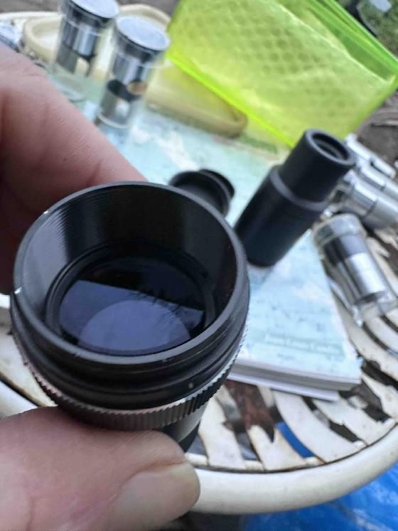 VIXEN Set de 11 oculaires 0,965" de 4mm à 40mm Japan avec boite Vixen jaune fluo