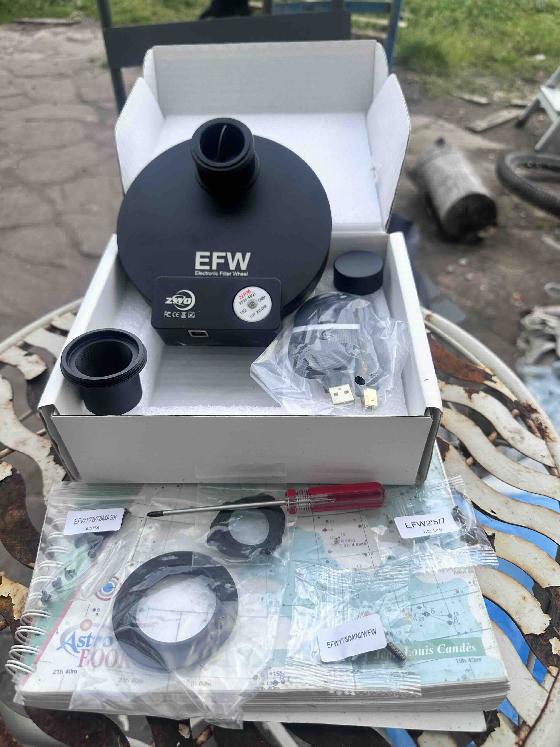 ZWO EFW 8 x 1.25 / 8 x 31mm non monté  NEUVE