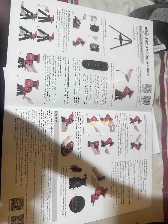 ZWO AM5 neuve dans carton d'origine