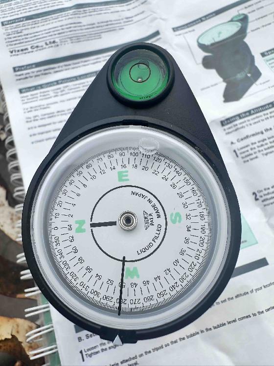 VIXEN Compas Viseur polaire Boussole QPL Made in Japan