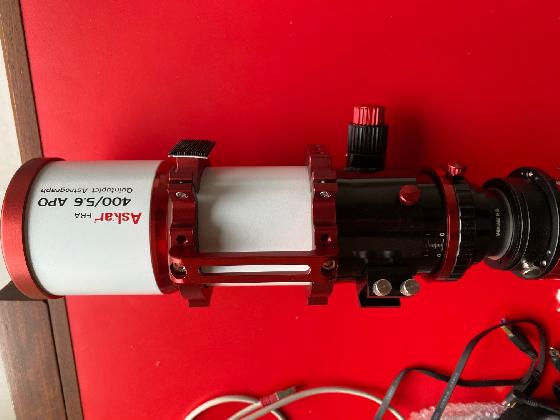 ASKAR FRA400 72 mm Aperture f/5.6 Quintuplet Flatfield APO Astrograph + réducteur *0.7