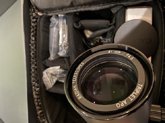 Lunette Raptor 61 Petzval f4.5