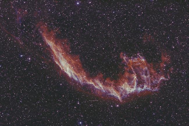 NGC6992 ou Dentelles du Cygne - version HOO