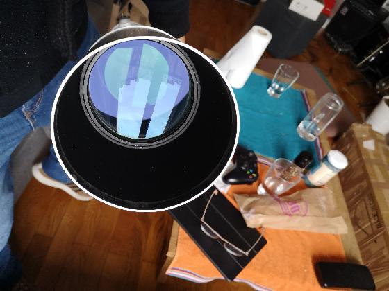 Lunette achromatique Perl 120/1000 (BAISSE DE PRIX)