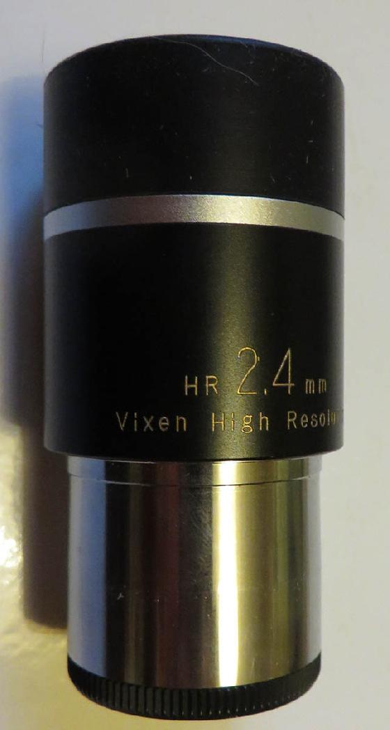 1 oculaire Vixen HR 2,4mm 250€ made in Japan