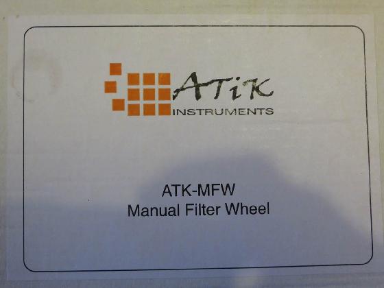 2 roues à filtres manuelles 5 positions 1,25" montés 