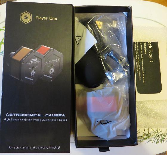 1 came?ra plane?taire couleur PlayerOne Mars C-II (IMX662C) 