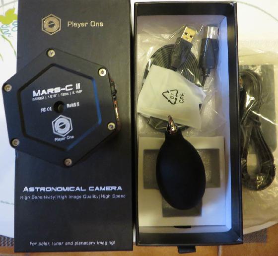 1 came?ra plane?taire couleur PlayerOne Mars C-II (IMX662C) 