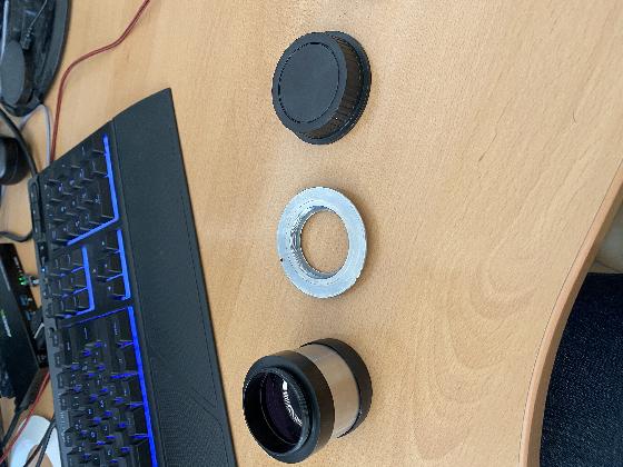  Explore Scientific ES MPCC Field Flattner ED APO + Canon EOS T2