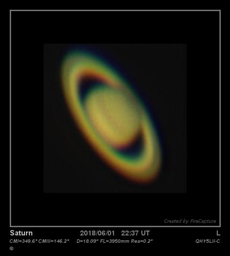 Saturne 02 juin 2018