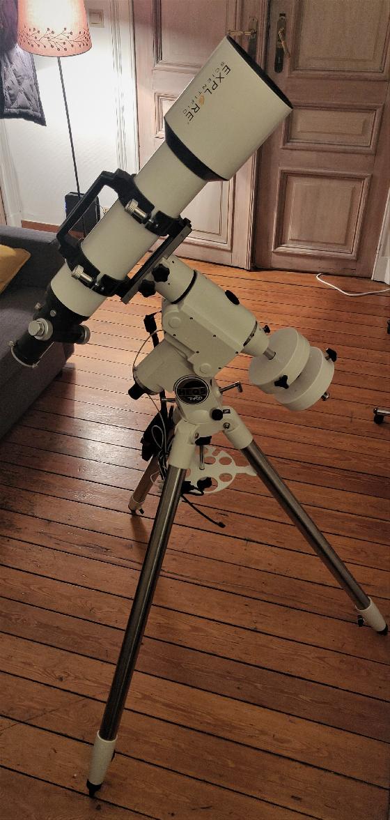 Explore Scientific ED102 Triplet APO + HEQ5 pro Goto 