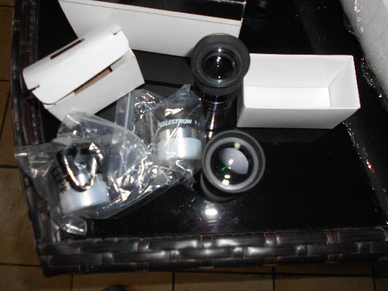 lot de 4 oculaires 1,25"