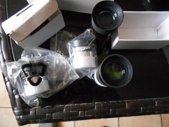 lot de 4 oculaires 1,25"