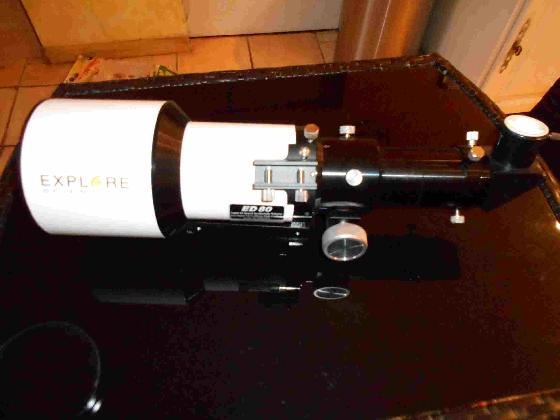 Réfracteur apochromatique Explore Scientific AP 80/480 ED Alu OTA