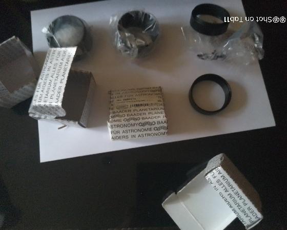 Jeux de bagues pour oculaires hyperion 