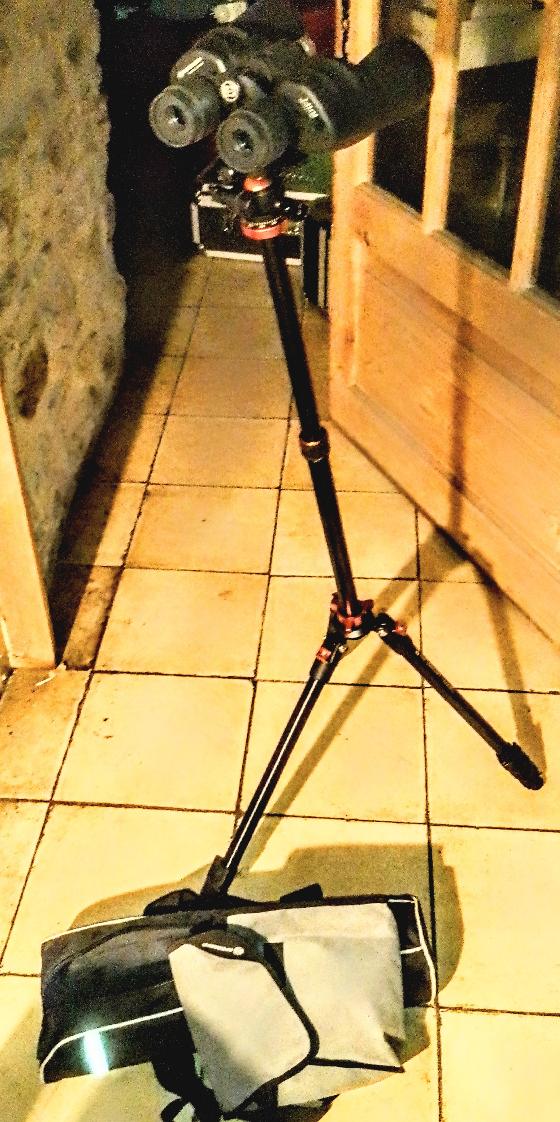 Jumelles bresser spécial zoomar 7-35 x50 + trépied 