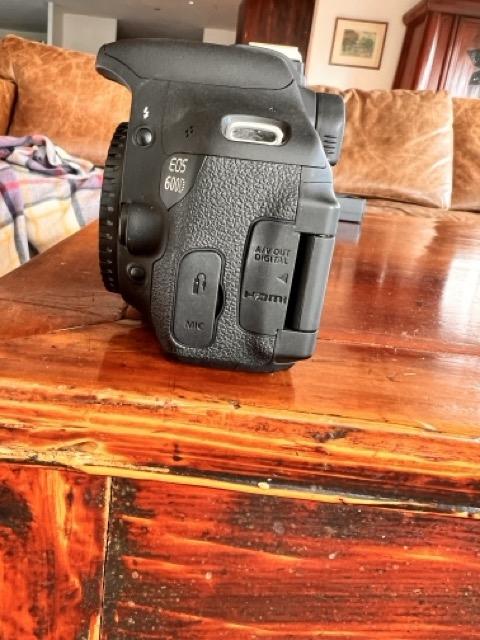 CANON EOS 600d partiellement défiltré