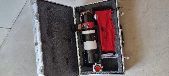 LUNT 60LS MT Ha Pressure Tuner Double stack quasi neuve. Avec monture SW SolarQuest