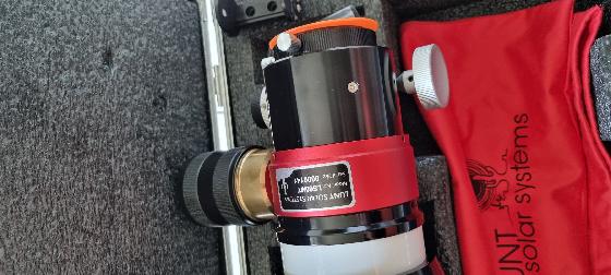 LUNT 60LS MT Ha Pressure Tuner Double stack quasi neuve. Avec monture SW SolarQuest