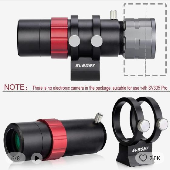 Mini Lunette guide 30mmF4 toute neuve