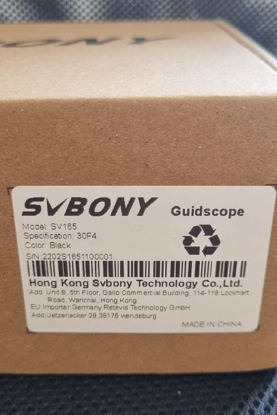 Mini Lunette guide 30mmF4 toute neuve