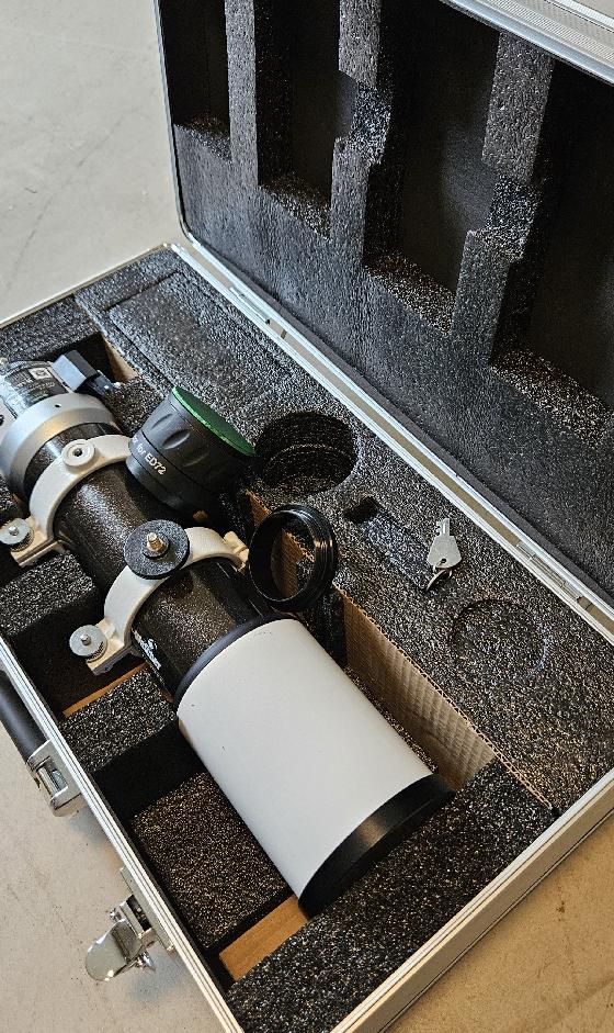 Skywatcher Evostar 72ED + correcteur réducteur SW 0.85