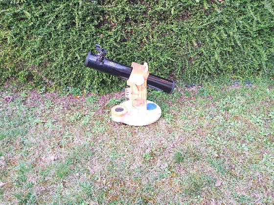 114*900, base dobson maison, chercheur poit rouge, filtre solaire, oculaire zoom 21-9