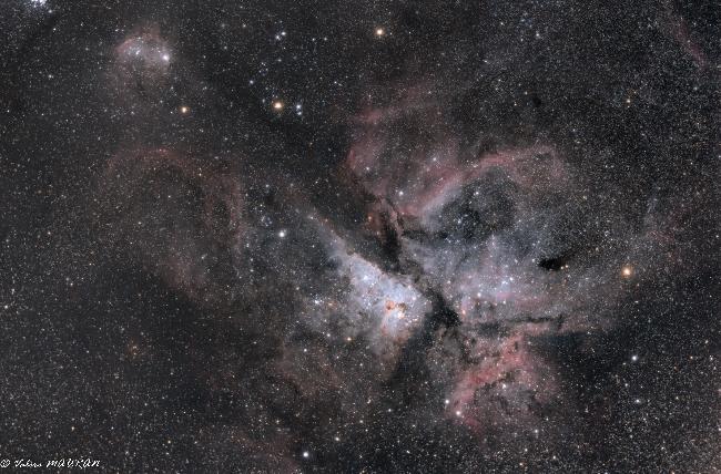 NGC3372 - Nébuleuse de la Carène - Ile de la Réunion