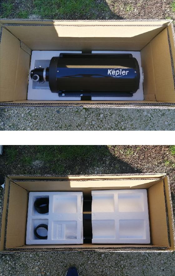 Télescope Cassegrain Kepler 200/2400