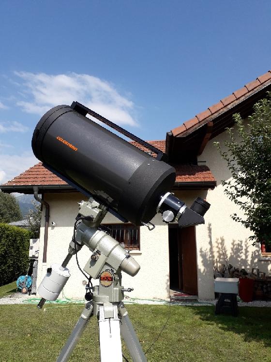 CELESTRON G9 + MONTURE GP DX Vixen