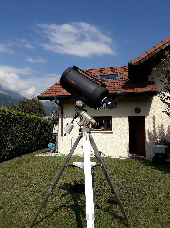 CELESTRON G9 + MONTURE GP DX Vixen