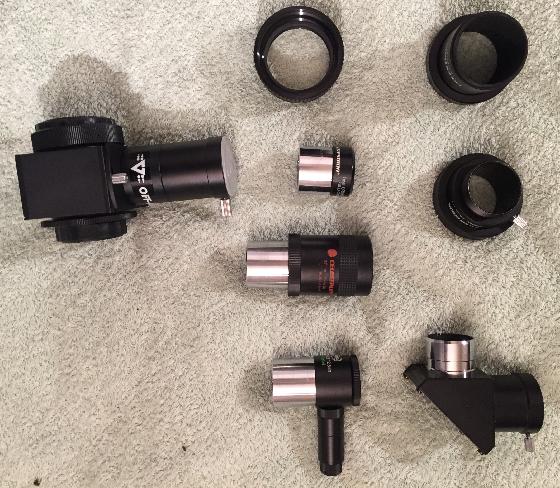 Celestron C8 - Tout équipé avec accessoires