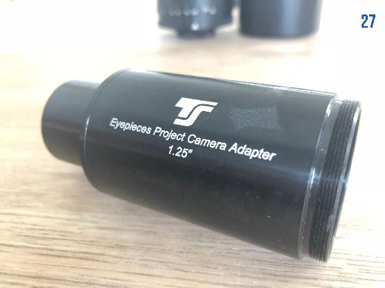 Adaptateur Photo Projection par Oculaire TS