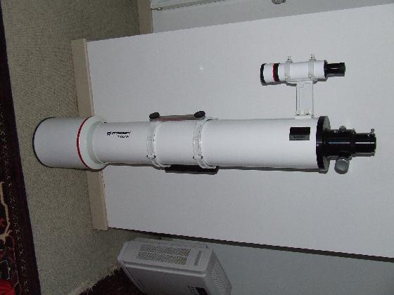 Lunette Bresser 152F1200 avec crayford, pas hexafoc