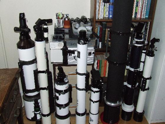 Petit ménage sur le matériel astro: tubes.