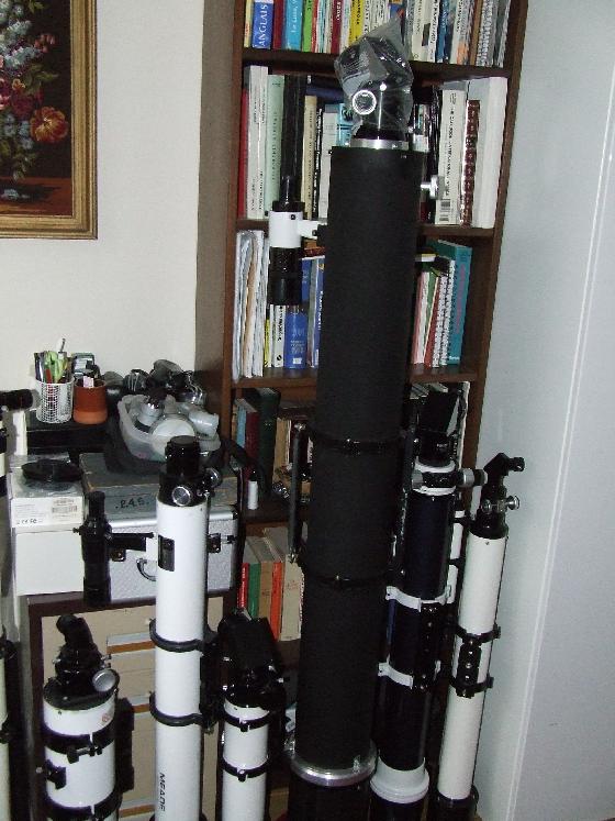 Petit ménage sur le matériel astro: tubes.